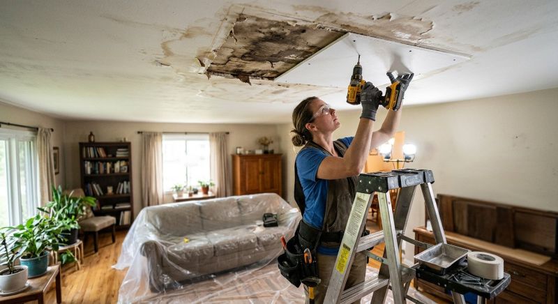 Apartment Ceiling Repair in Wilmington, NC