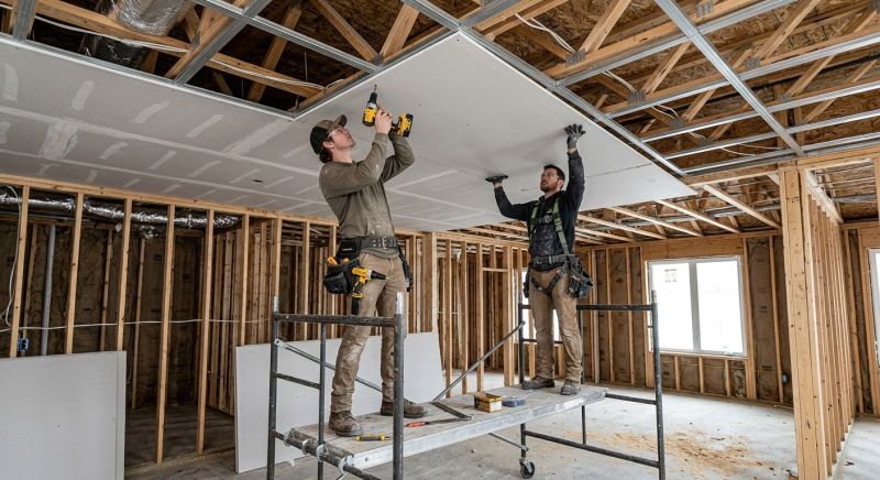 Gypsum Board Installation in Littleton, CO